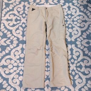 Patagonia away from home pants beige convertible women’s size 4